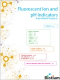 Fluorescent Ion & pH Indicator Brochure 이미지