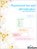 Fluorescent Ion & pH Indicator Brochure 이미지