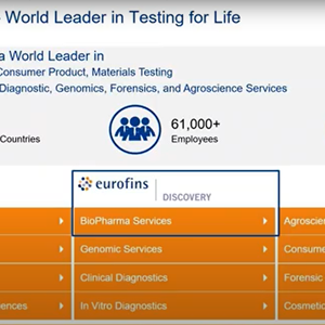 [EUROFINS DISCOVERY] 바이오치료제 개발/분석 프로그램 웨비나