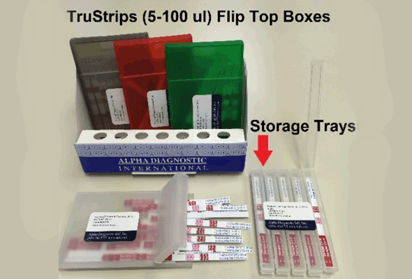 Sample Transfer Strips | Sample Storage Tray 이미지