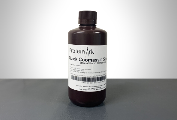 Quick Coomassie Stain | 쿠마시 염색 이미지